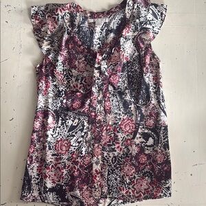 Floral Patterned Blouse